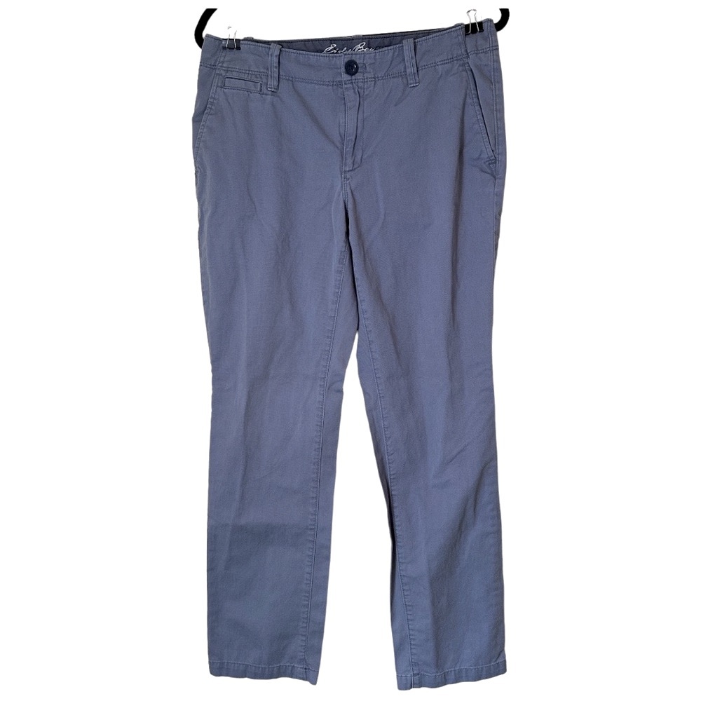Eddie Bauer Women’s Gray Cotton Straight Leg Pants